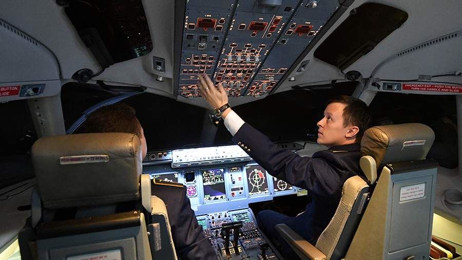 Минпромторг РФ предложил заменить второго пилота в самолетах на виртуального<br />
