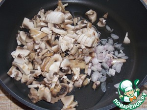 Помидоры с сырно-грибной начинкой
