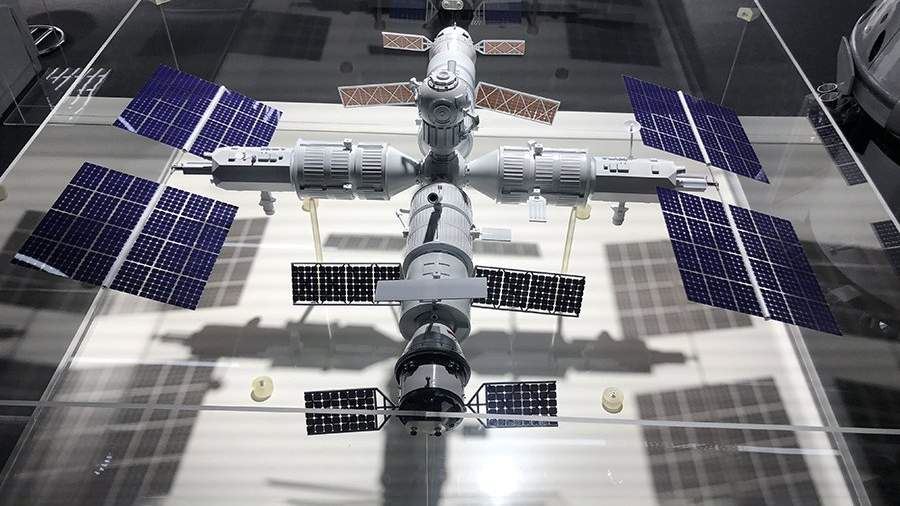 «Роскосмос» представил макет новой российской орбитальной станции<br />
